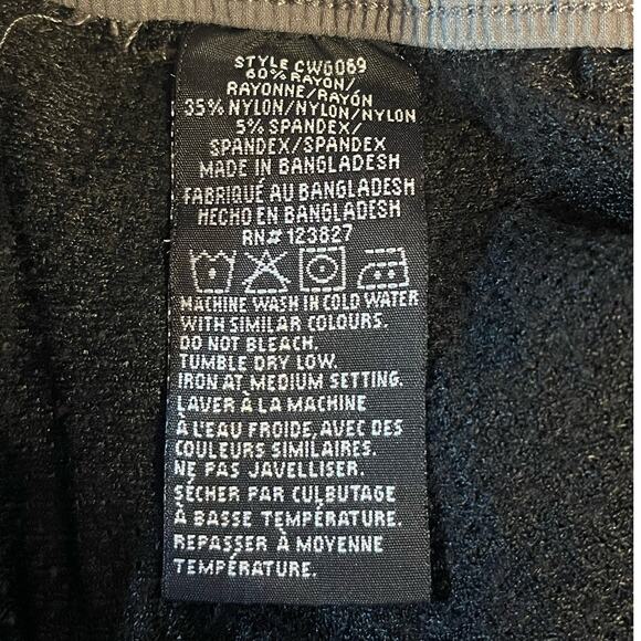 CANADA WEATHER GEAR MEN'S BENGALINE STRETCH CARGO JOGGER UTILITY PANTS-GRAY S - Picture 9 of 12